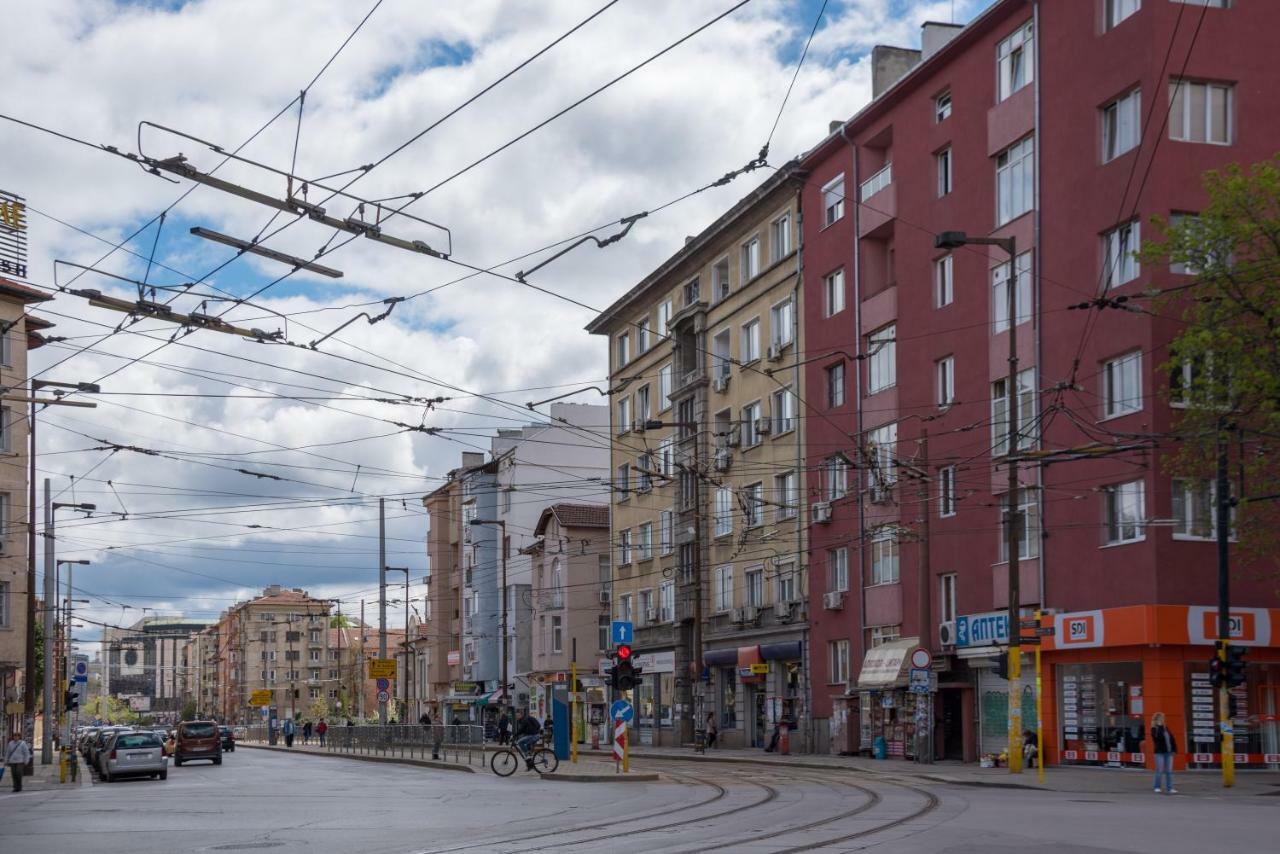 Comfort.Chic.Charming Apt With Terrace Near Ndk Sofia Exteriör bild