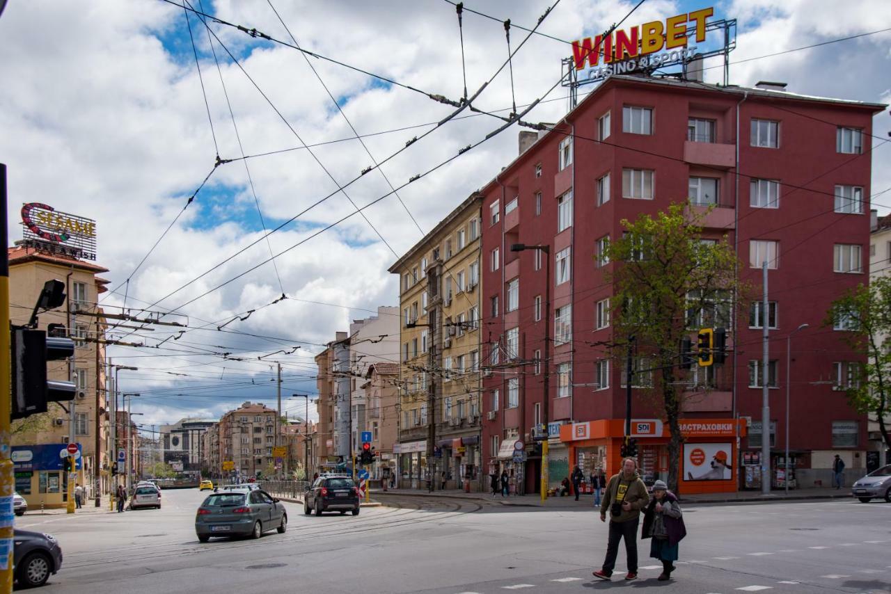 Comfort.Chic.Charming Apt With Terrace Near Ndk Sofia Exteriör bild